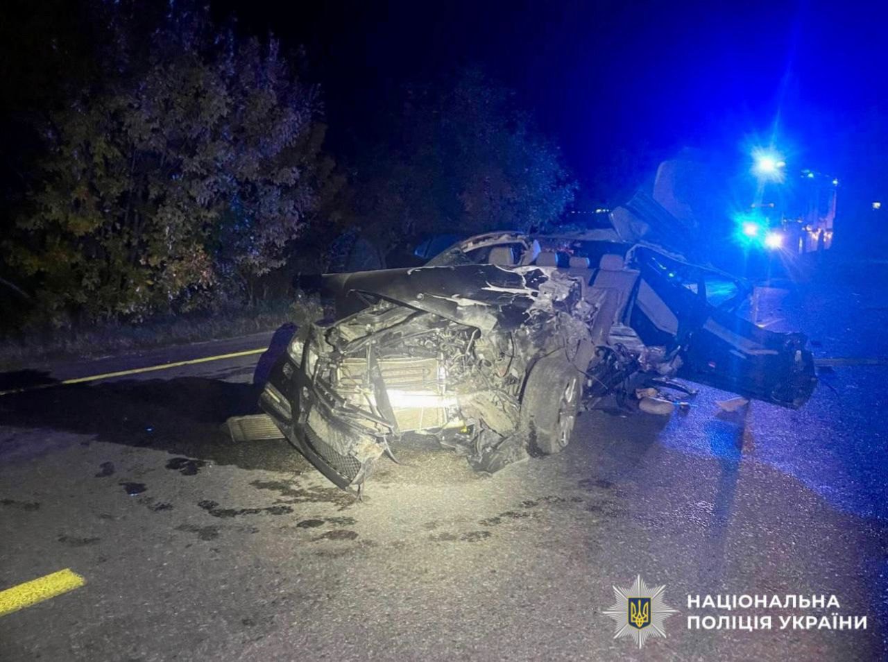 На Білоцерківщині у ДТП загинув водій, пасажирка госпіталізована в лікарню