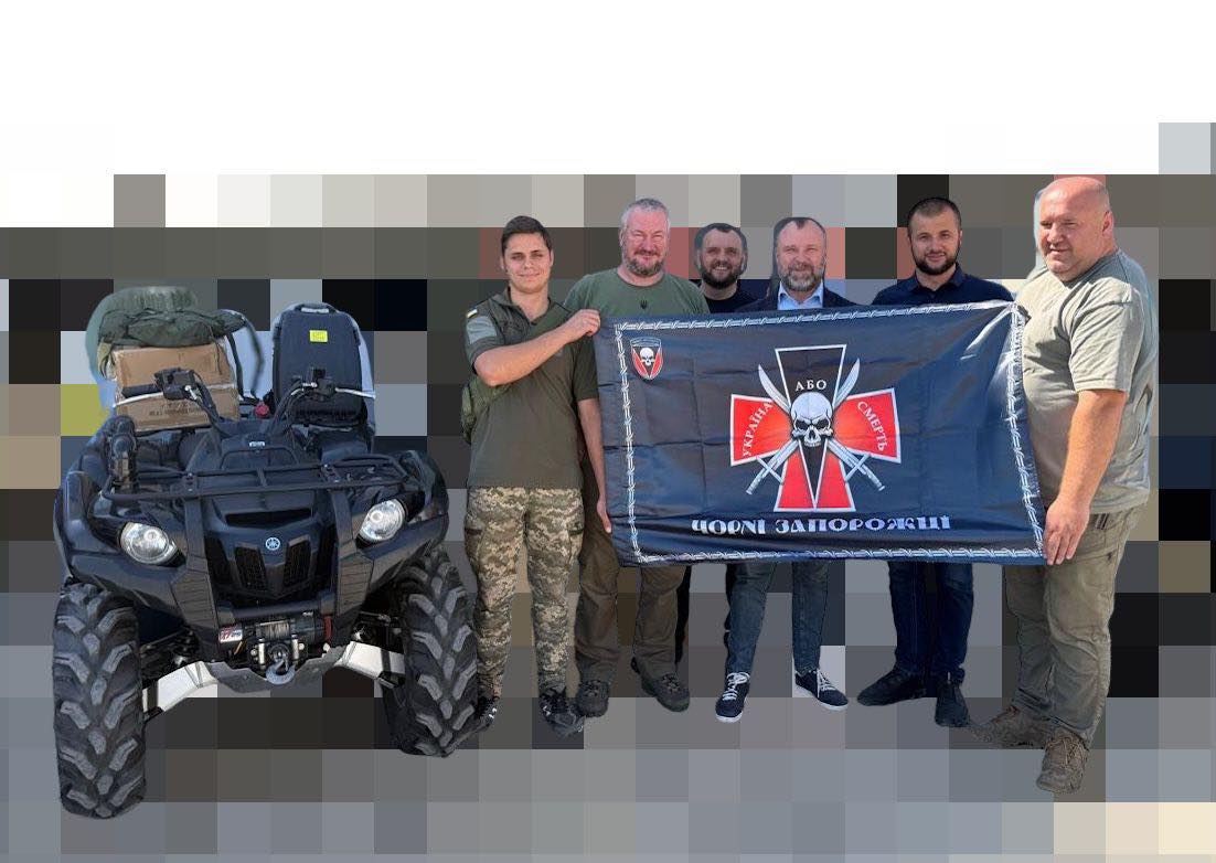 У Борисполі передали допомогу 72-й бригаді імені Чорних Запорожців