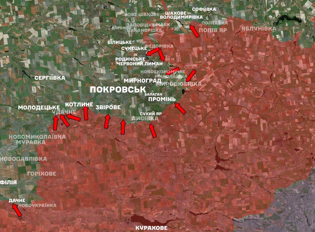Зведення Генштабу: за добу на фронті зафіксовано 172 бої