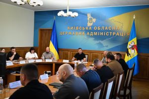 Микола Калашник: На засіданні оперативного штабу Ради оборони Київщини розглянули питання безпеки в регіоні, підготовки до зими та ліквідації наслідків ворожих атак