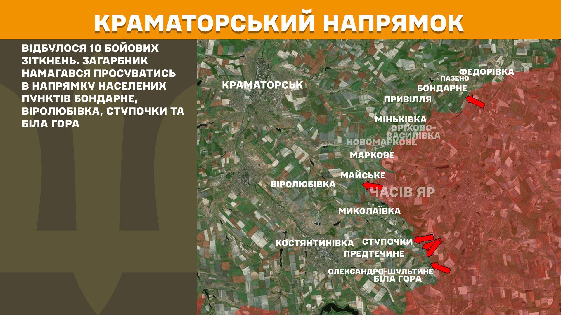 На фронті 170 боєзіткнень, понад півсотні з них на Покровському напрямку, – Генштаб ЗСУ