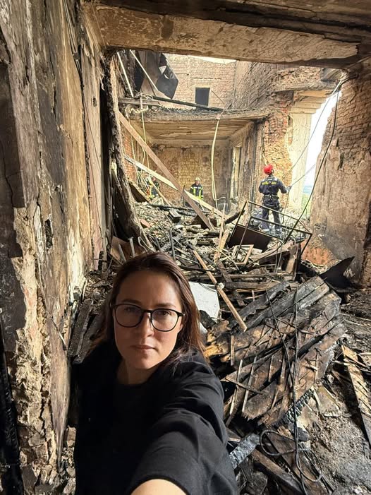 Свириденко показала як виглядає будинок Уряду після російської атаки