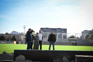 Микола Калашник: Міський стадіон «Чемпіон» в Ірпені готовий приблизно на 40%, і роботи з відбудови тривають