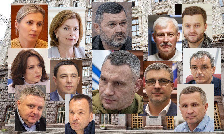 Хто за що відповідає в адміністрації Кличка з 08.09.2025 року