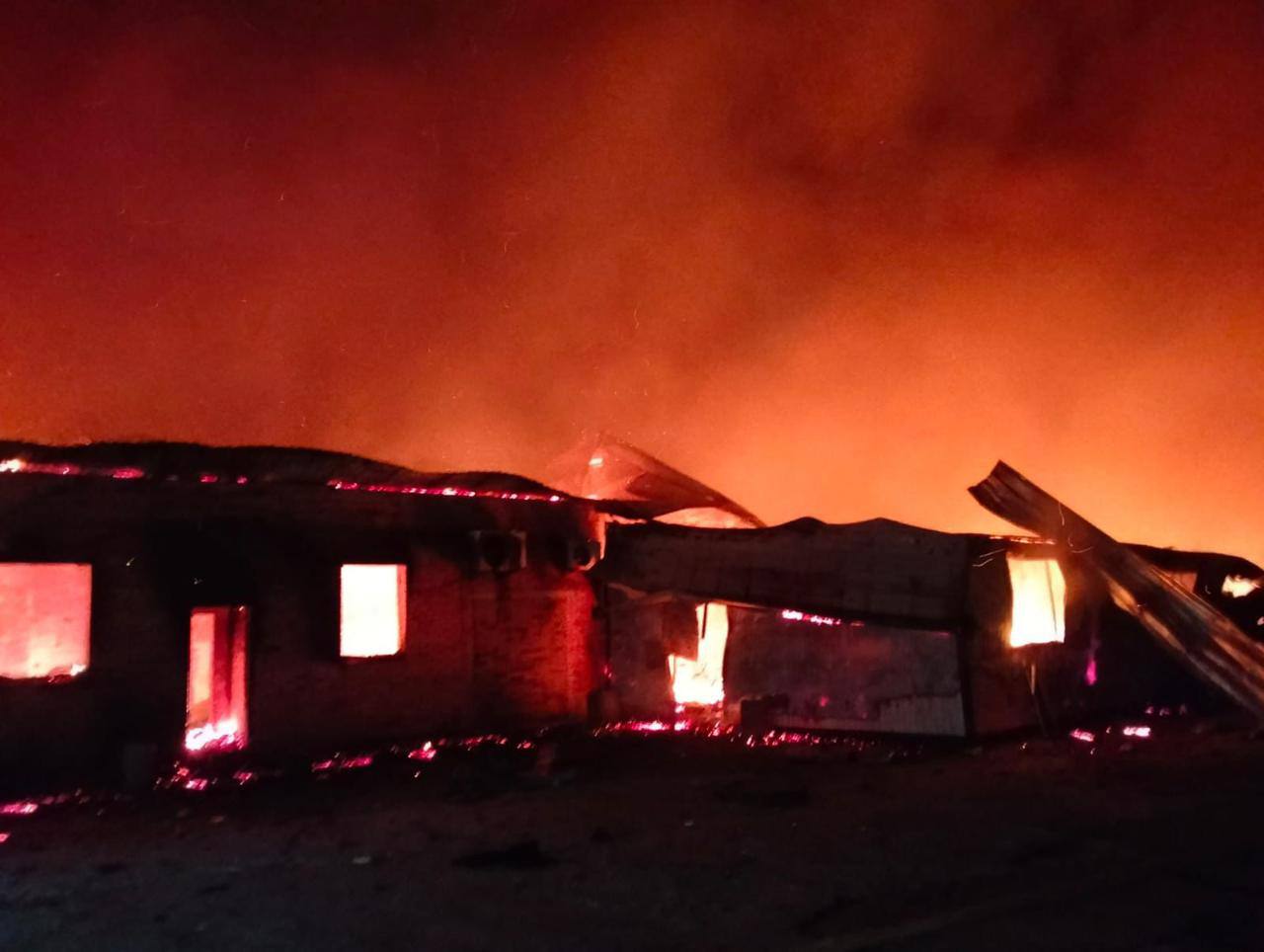 Вночі російські терористи ударними БпЛА масовано атакували Білу Церкву