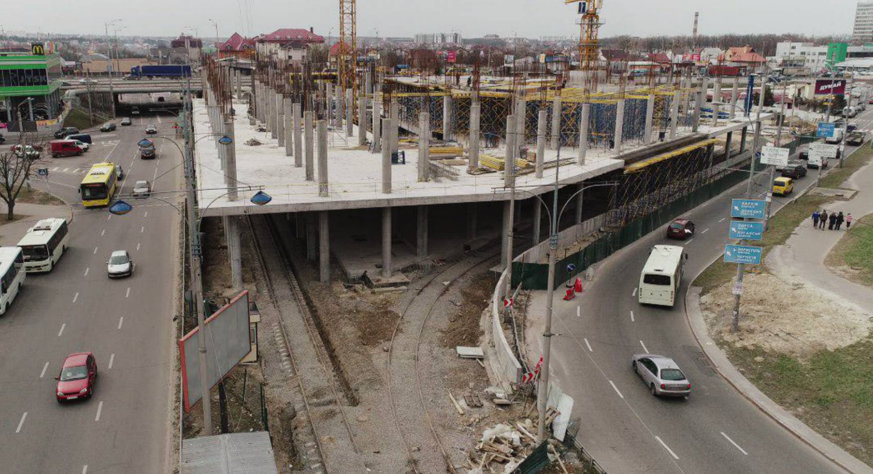 Станцію метро “Академмістечко” реконструюють під ТЦ Вагіфа Алієва Станцію метро “Академмістечко” реконструюють під ТЦ Вагіфа Алієва