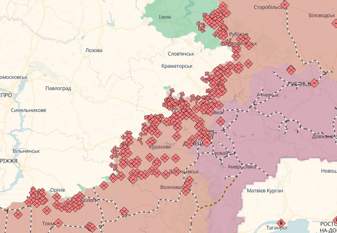 Протягом доби зафіксовано 83 боєзіткнення, - Генштаб ЗСУ Протягом доби зафіксовано 83 боєзіткнення, - Генштаб ЗСУ