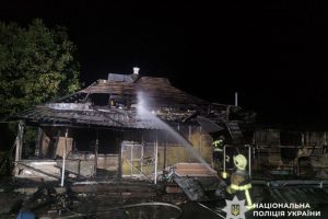 На Бориспільщині у пожежі загинула пенсіонерка
