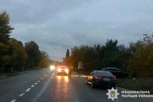 На Білоцерківщині 52-річний водій наїхав на пішохіда та скрився з місця ДТП (фото)