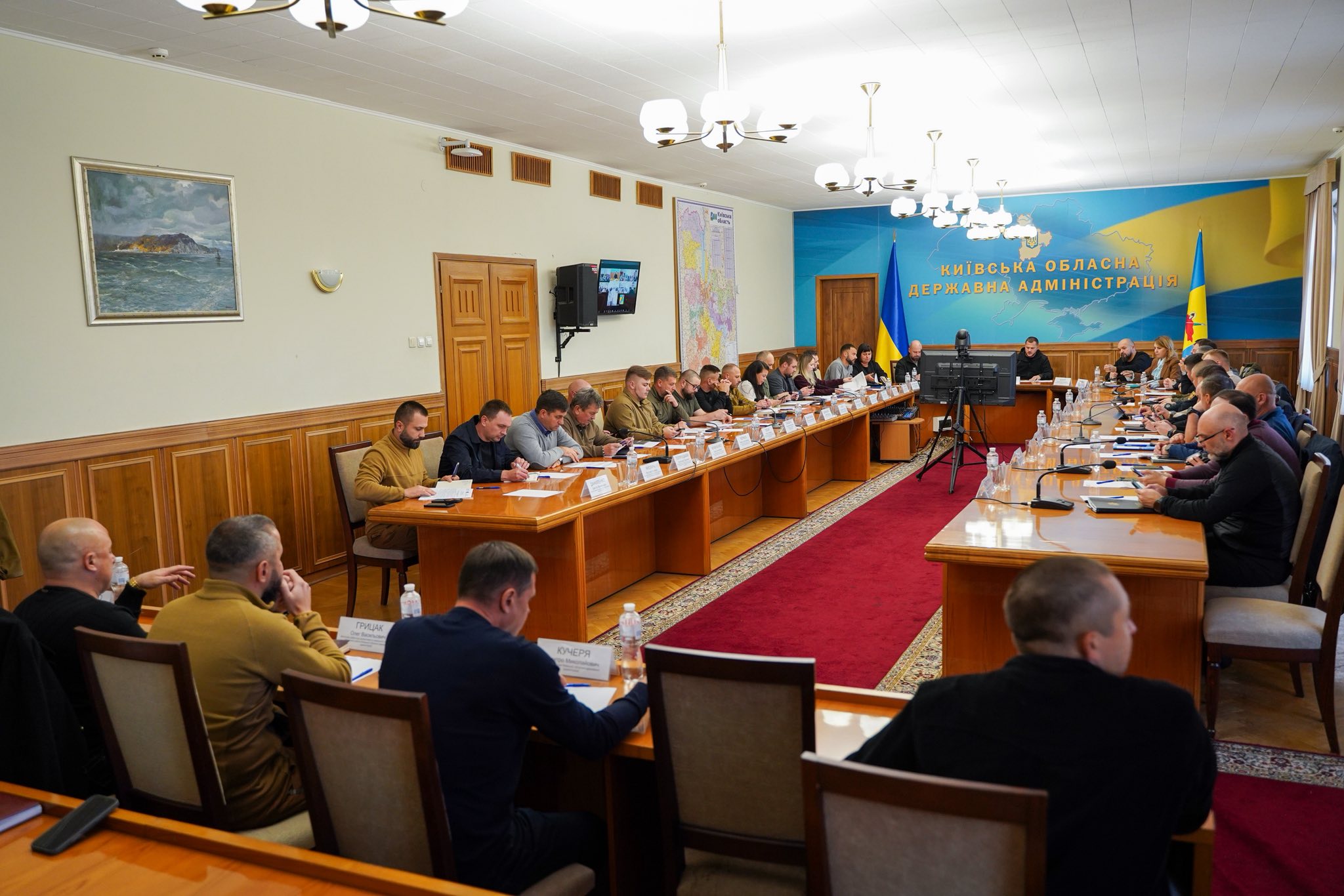 Микола Калашник: На засіданні штабу Ради оборони Київщини розглянули питання щодо початку опалювального сезону та безпеки населення