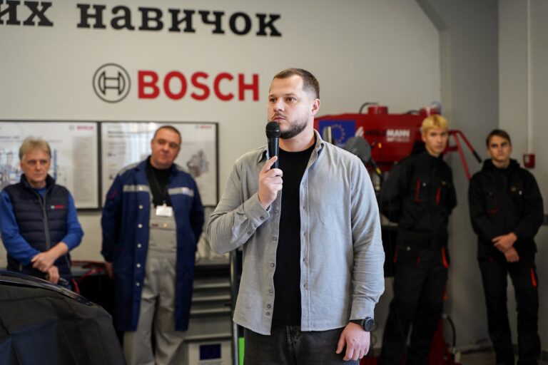 Микола Калашник: У Борисполі відкрили сучасний навчальний хаб Bosch Junior Academy