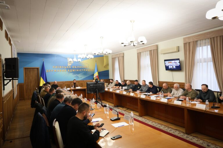 Микола Калашник провів чергове засідання Ради оборони Київської області