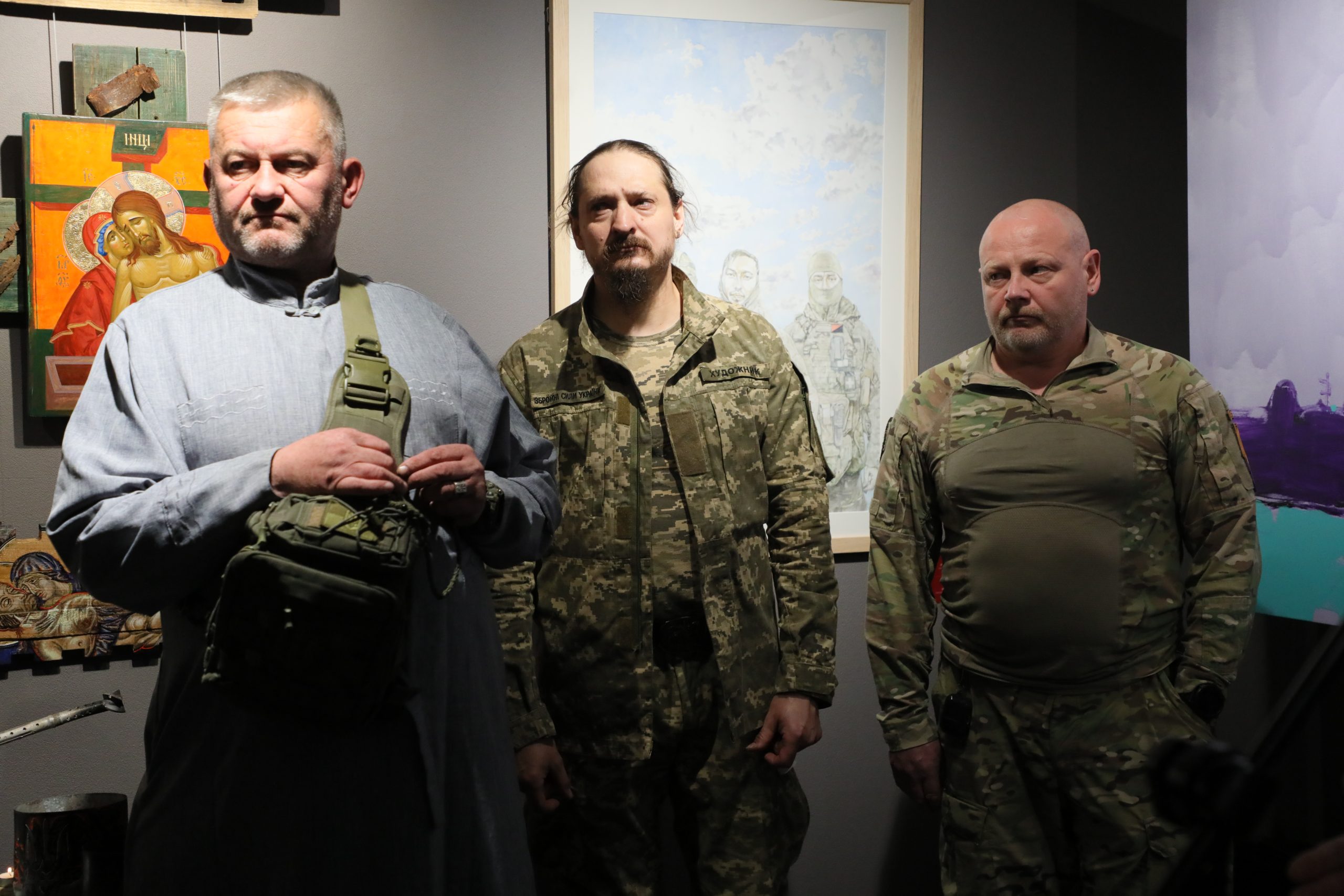 В Музеї історії міста Києва презентували виставку «Позивний: Художник» (фото)
