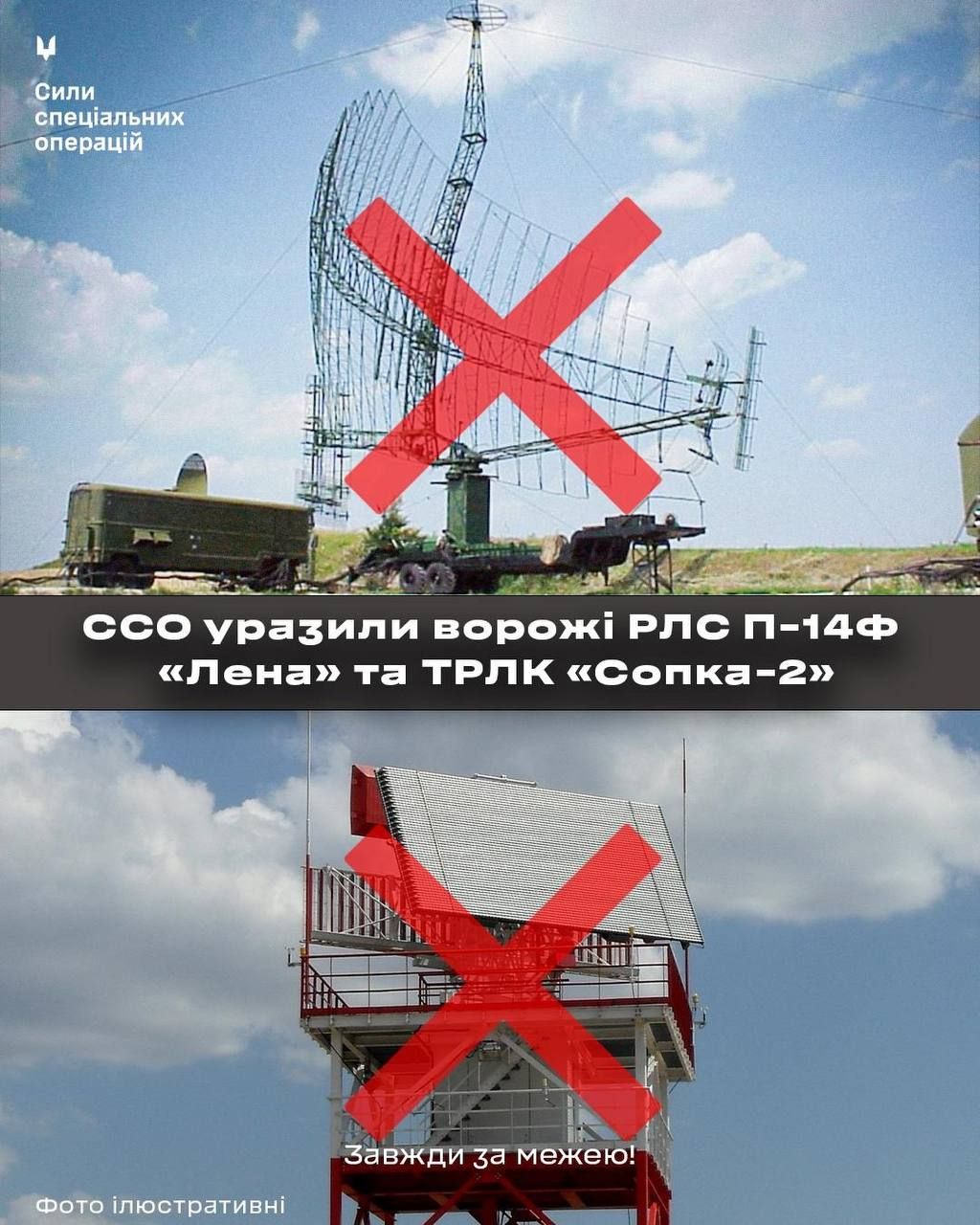 Сили спеціальних операцій уразили два важливі обʼєкти ППО на території рф