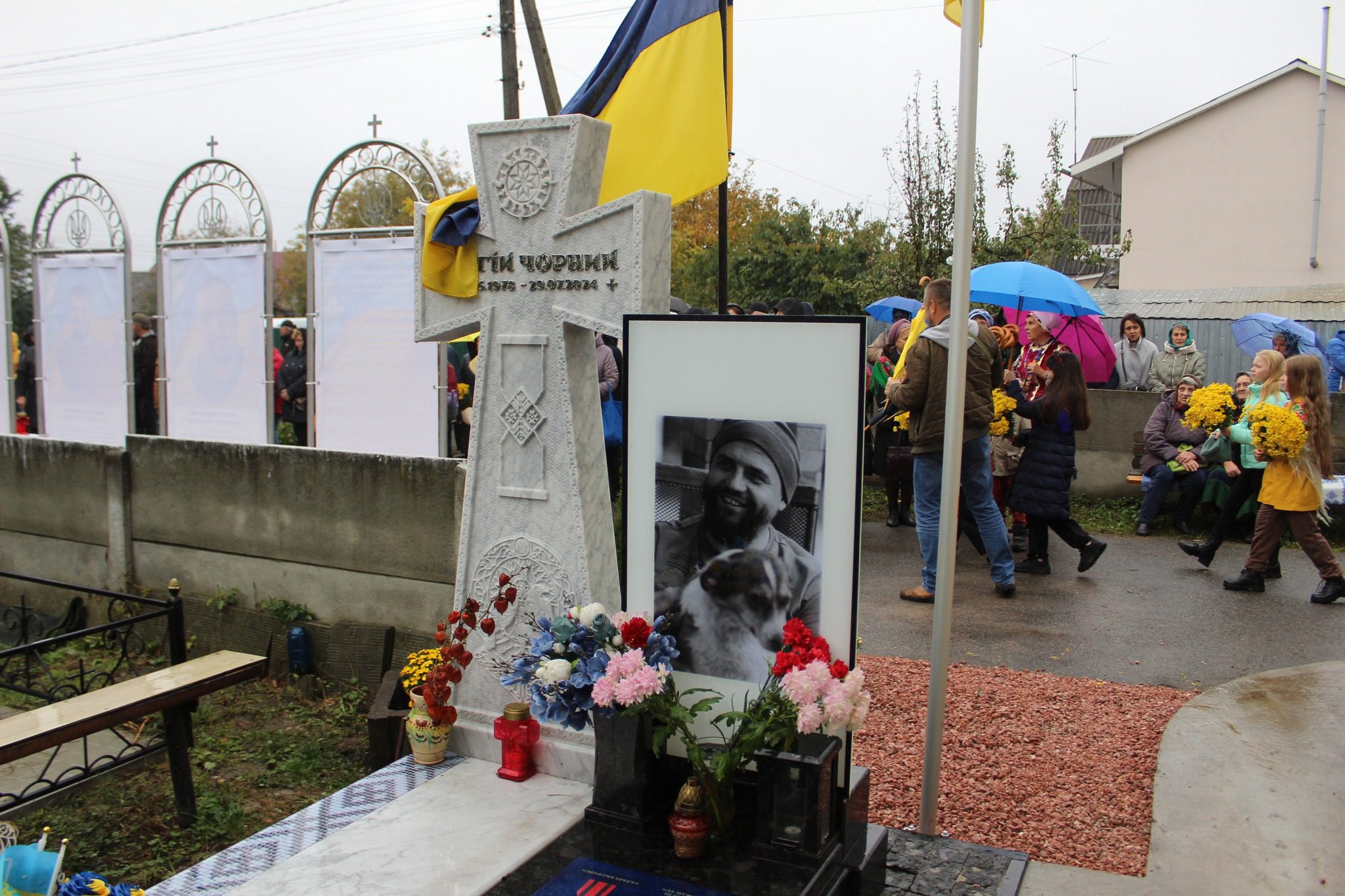 У Гнатівці відкрили Алею пам’яті Героїв, – голова Білогородської громади Овсієнко