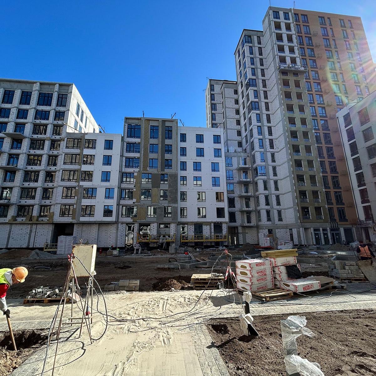 KAN Development прозвітувала про динаміку будівництва ЖК “Файна Таун”
