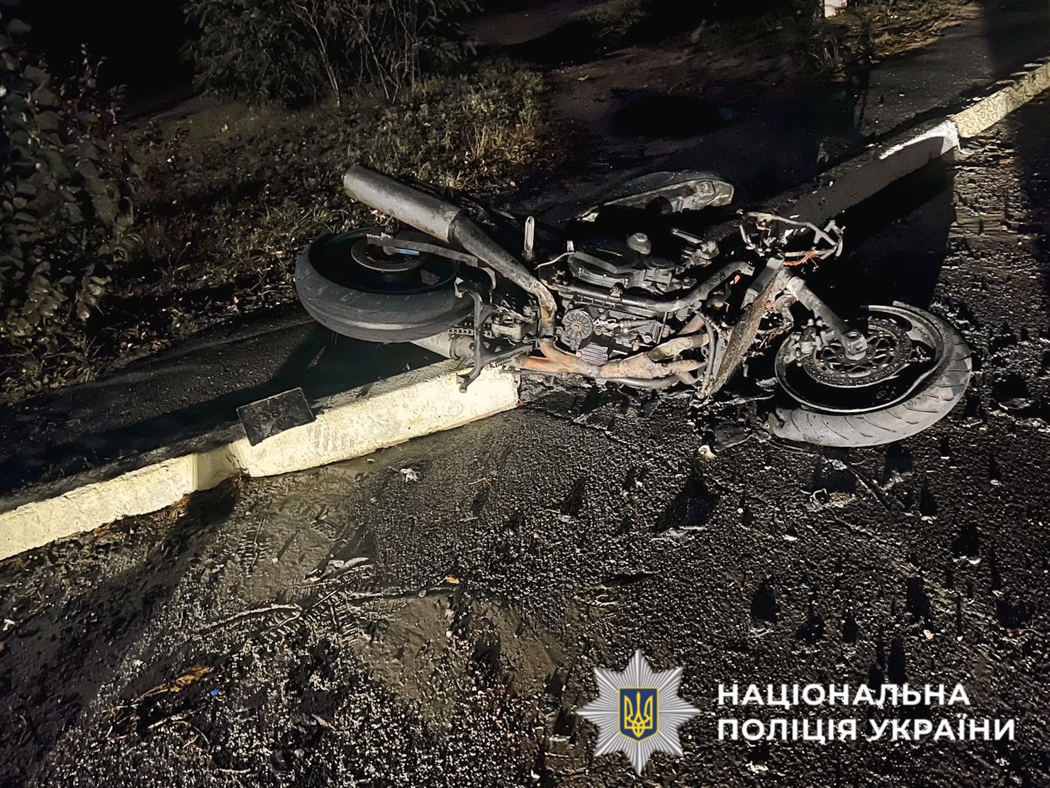 Смертельна ДТП: Поліція Київщини розслідує обставини загибелі мотоцикліста