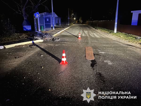Смертельна ДТП: Поліція Київщини розслідує обставини загибелі мотоцикліста
