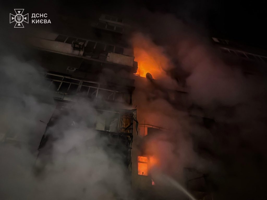 Атака рф на Київ вбила трьох людей, серед постраждалих 7 дітей