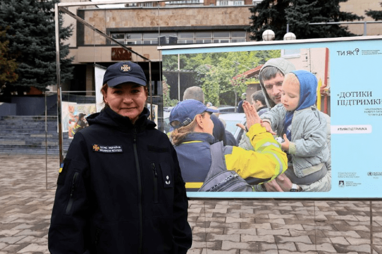 Микола Калашник: У Всесвітній день ментального здоров’я в Обухові відбувся День спільнодії «Дотики підтримки»