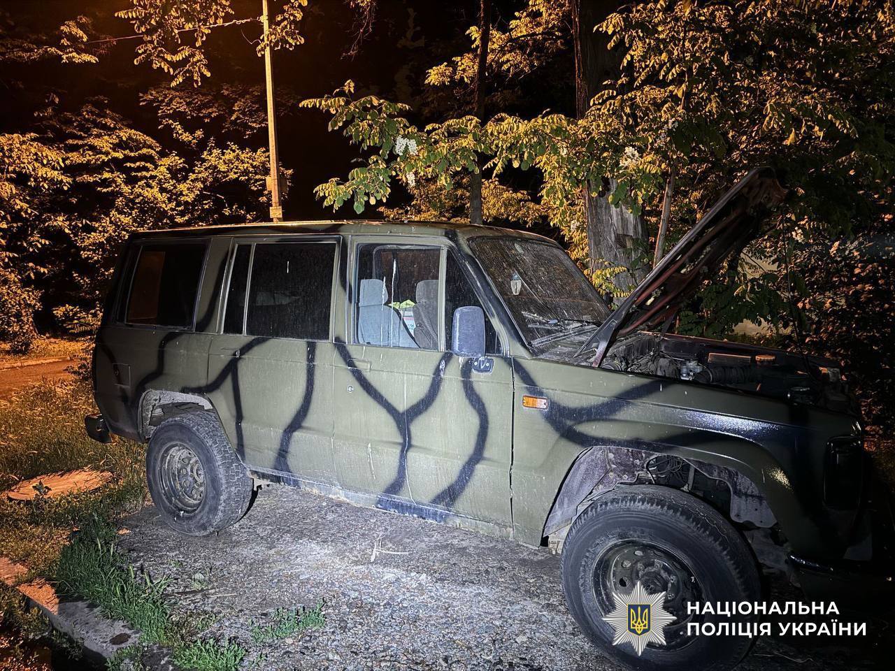 У Києві завершили розслідування щодо зрадника, який підпалив військові авто за завданням спецслужб рф (фото)