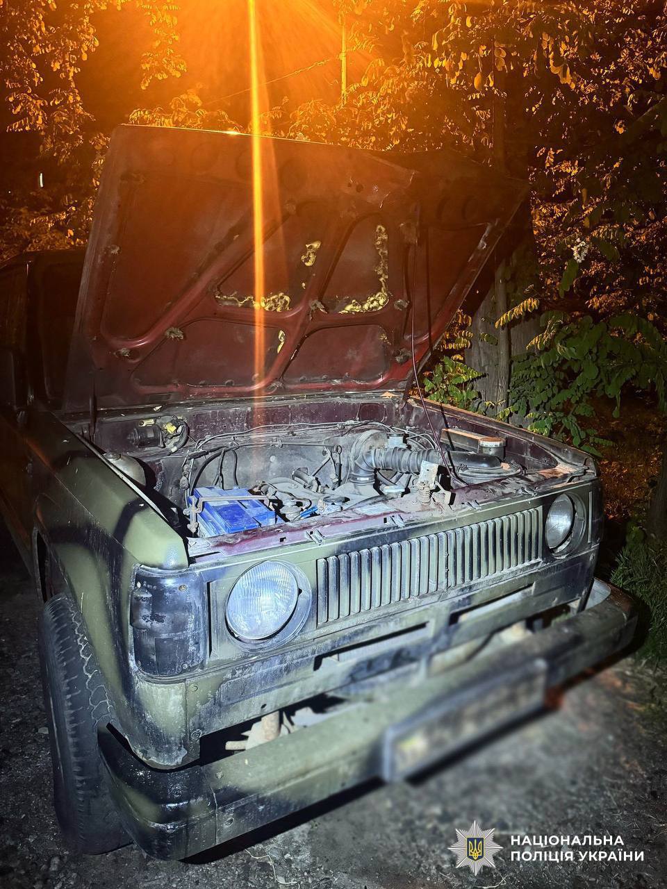 У Києві завершили розслідування щодо зрадника, який підпалив військові авто за завданням спецслужб рф (фото)