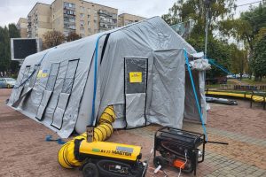 У Броварах встановили ще три мобільних Пункти незламності 