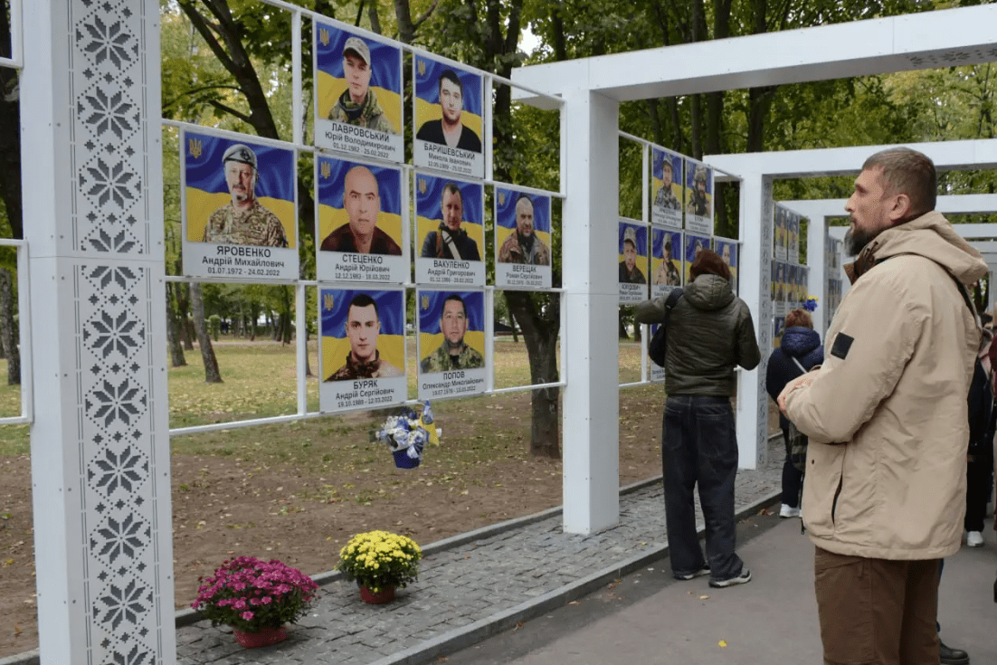 У Броварах відкрили Алею Героїв на честь загиблих захисників України