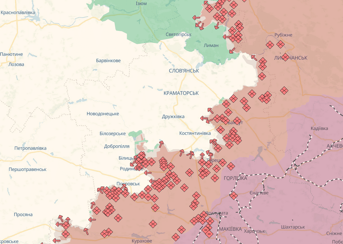 Протягом доби зафіксовано 102 боєзіткнення, - Генштаб ЗСУ