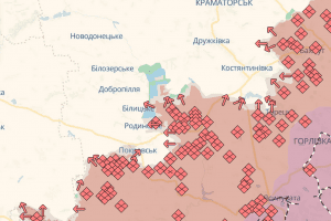 Протягом минулої доби зафіксовано 124 боєзіткнення, – Генштаб ЗСУ