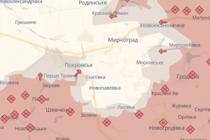 російські окупанти просунулися у Покровську та Мирнограді, – DeepState