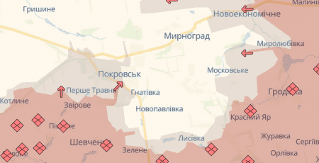 російські окупанти просунулися у Покровську та Мирнограді, - DeepState
