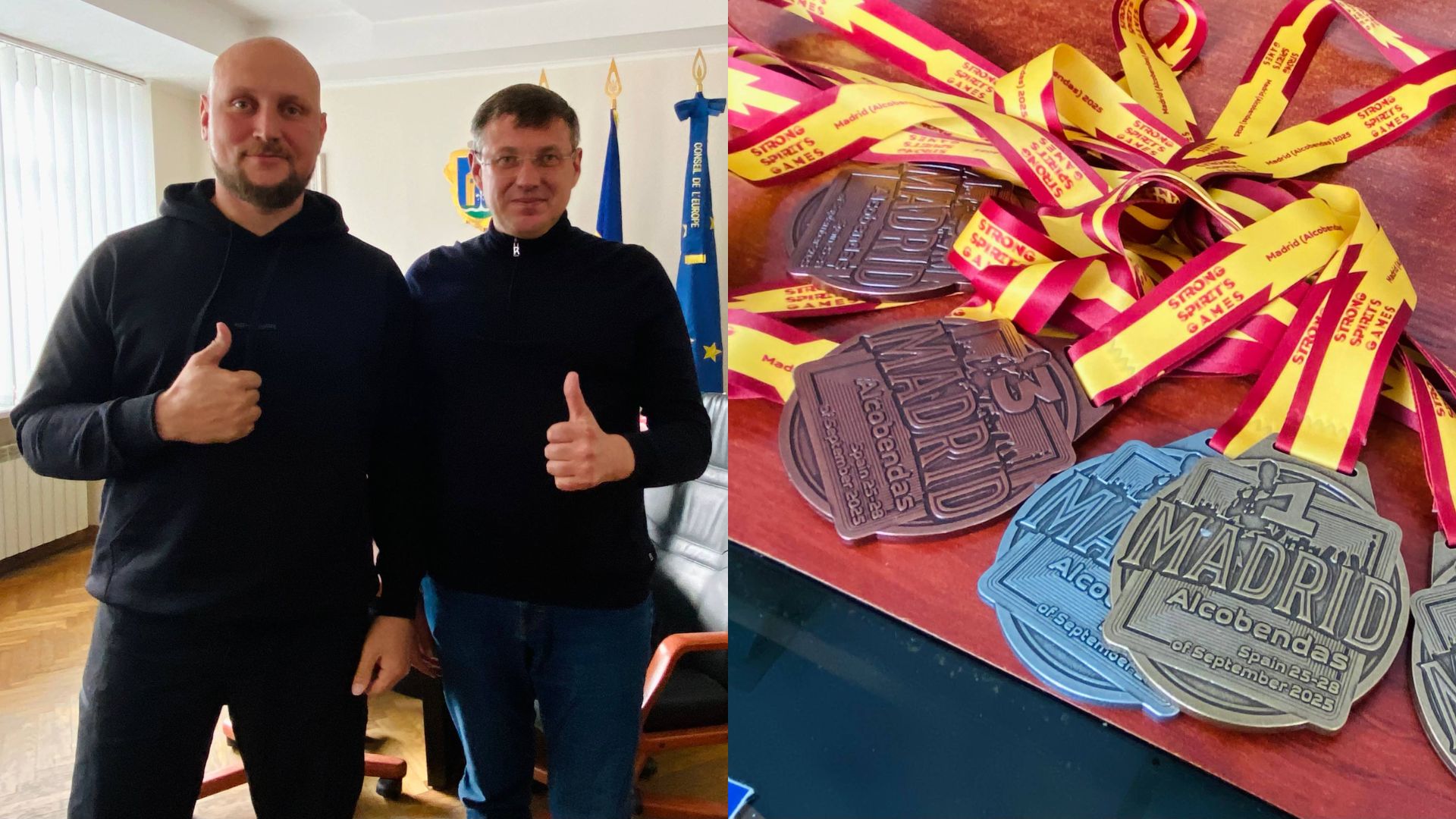 Ветеран із Броварів привіз шість медалей зі змагань у Мадриді