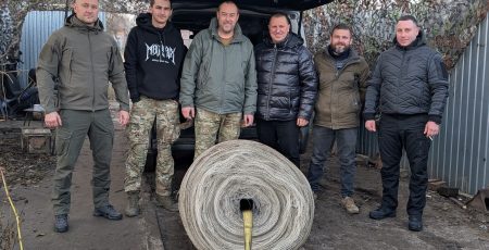 Білогородська громада передала допомогу бійцям Третьої штурмової бригади