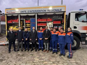 Микола Калашник зустрівся з представниками місцевого підрозділу Центру цивільного захисту міста Сент-Уан-лʼОмон Федерації цивільного захисту Франції