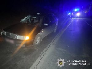 На Обухівщині 26-річний водій автомобіля Skoda збив на смерть пішохода