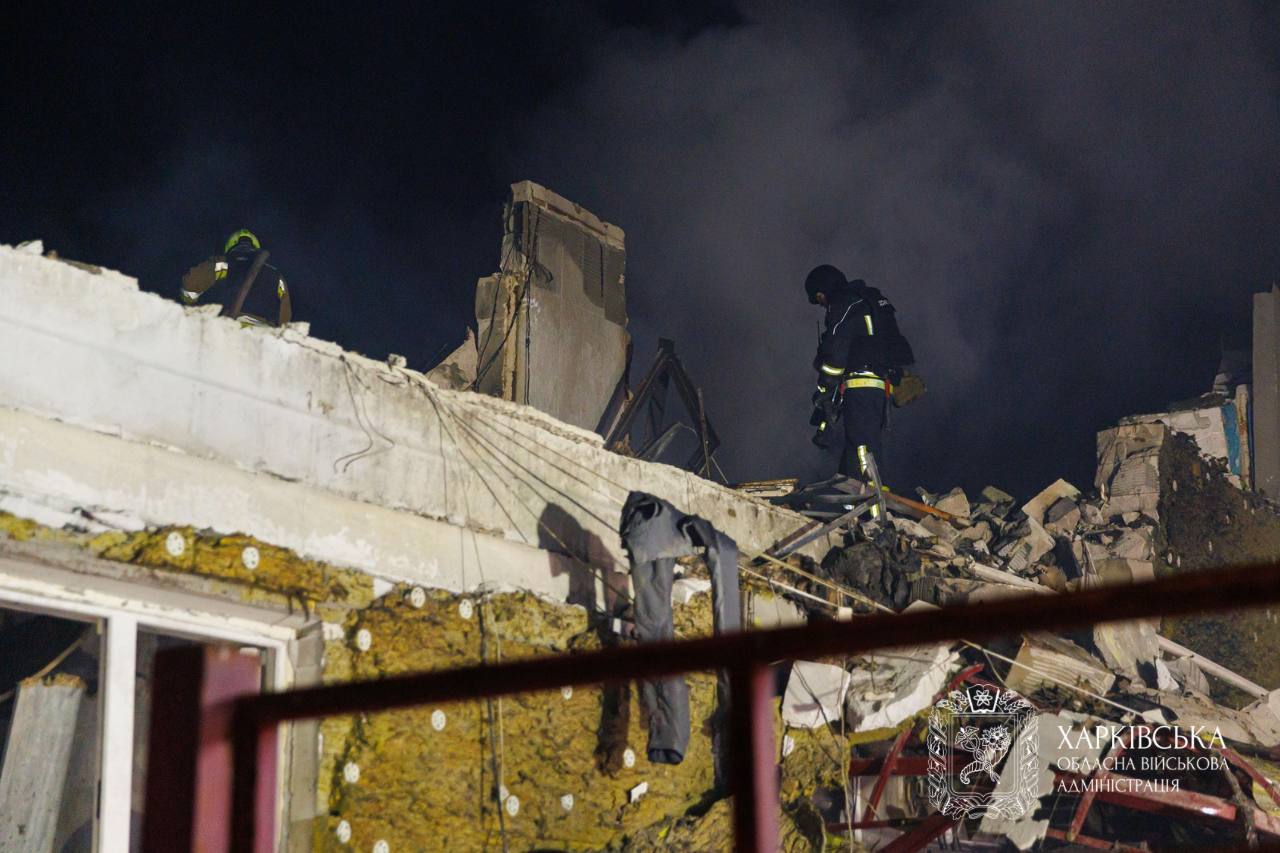 Внаслідок нічної атаки рф по Харкову загибло 4 людини
