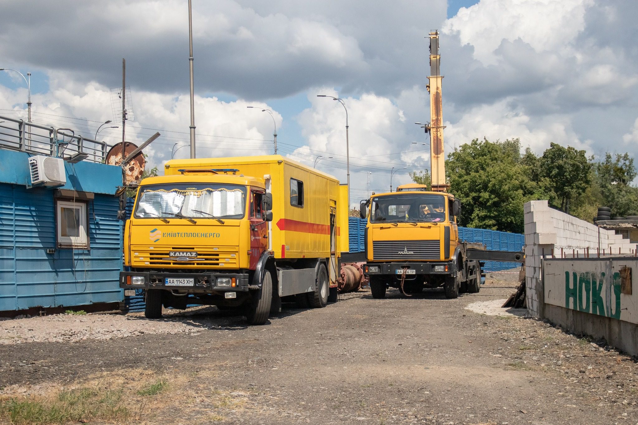 “Київтеплоенерго” спрямовує понад 100 млн гривень на самоскиди та автокрани