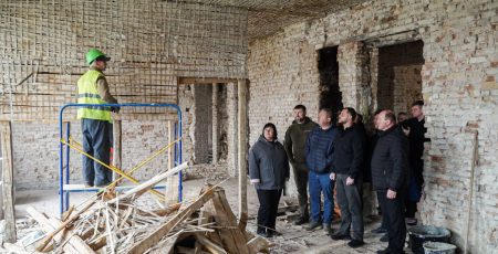 Микола Калашник перевірив хід відновлення навчальних закладів Баришівської громади