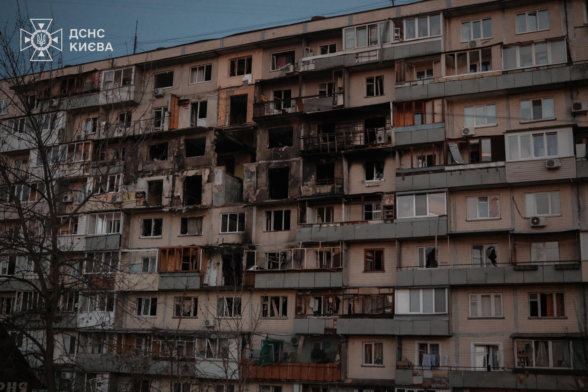 У Києві відновили теплопостачання в постраждалих від атаки рф будинках