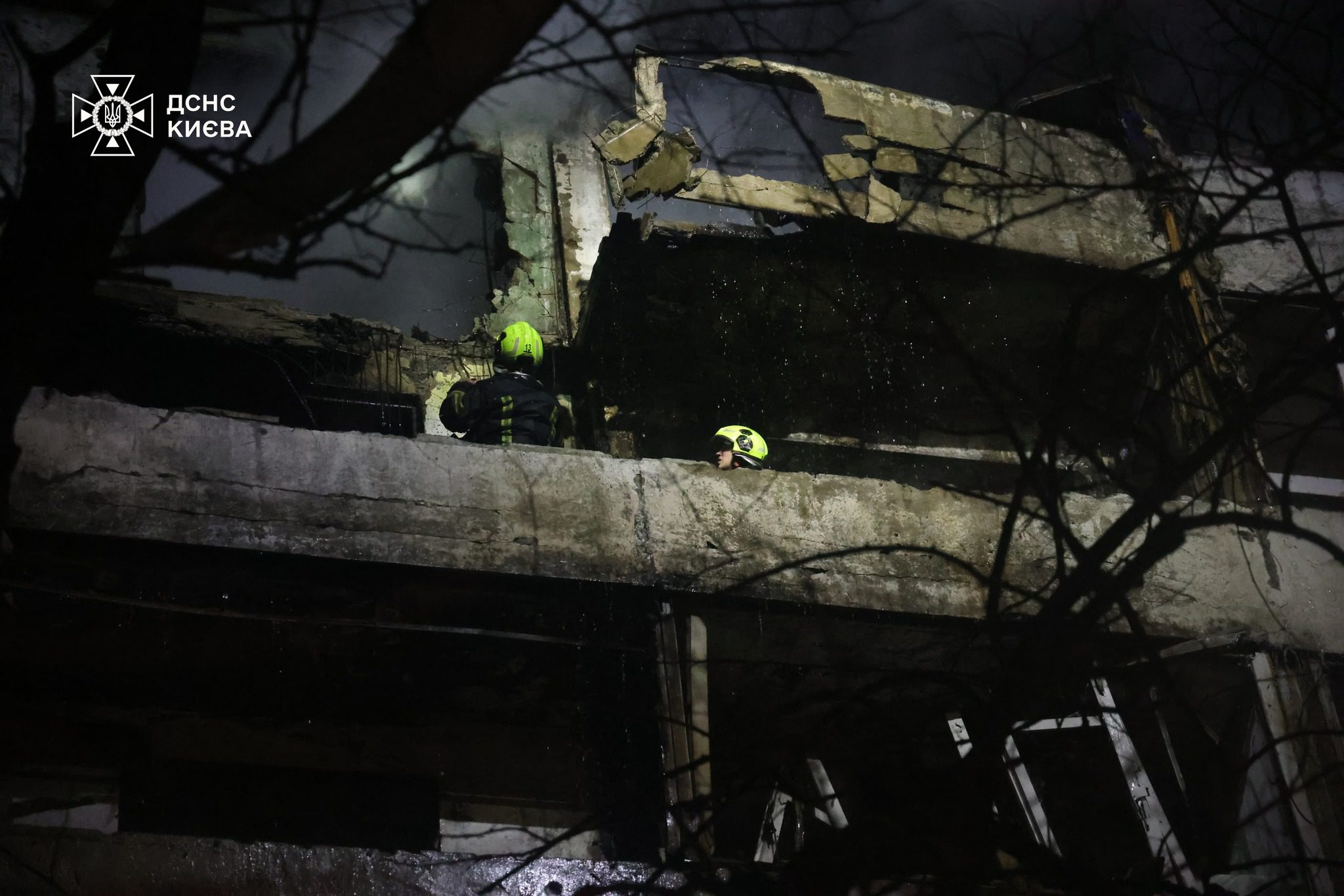 Внаслідок нічної ворожої атаки на Київ загинули шестеро людей