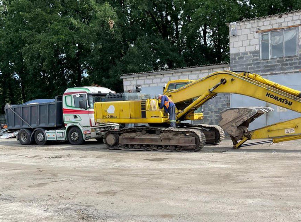 На Обухівщині поліція викрила організований видобуток піску, підозрюють - незаконний