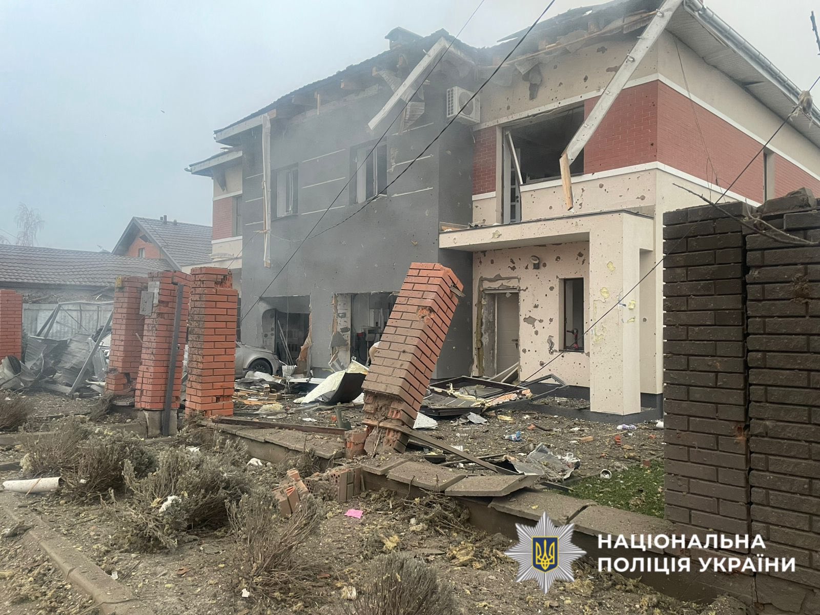 На Київщині атака рф вбила жінку, є постраждалі у п’яти районах області