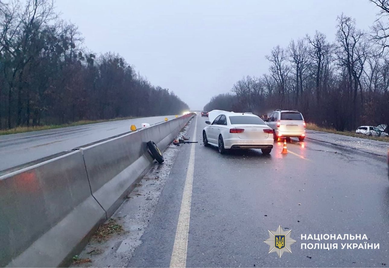 П’яний водій спричинив ДТП на трасі «Київ-Одеса»: постраждали водій і троє пасажирів