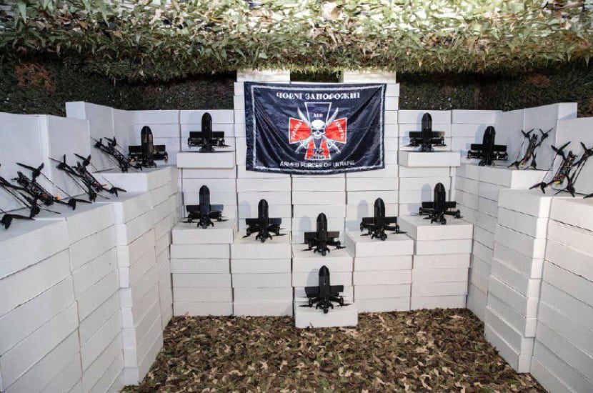 Громада столиці передала на фронт понад тисячу БпЛА різних типів