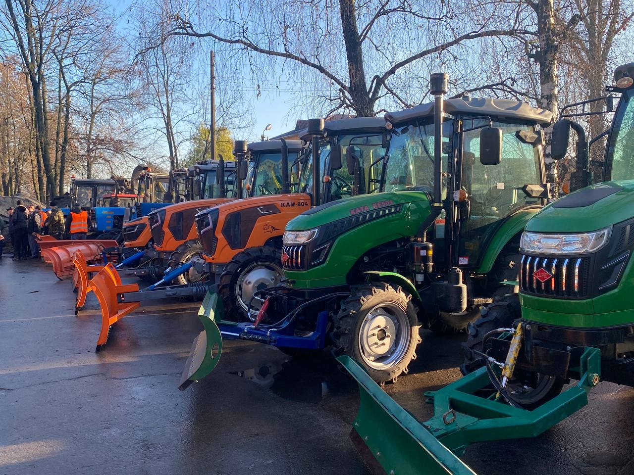 У Броварах провели перевірки комунальної техніки перед зимою У Броварах провели перевірки комунальної техніки перед зимою