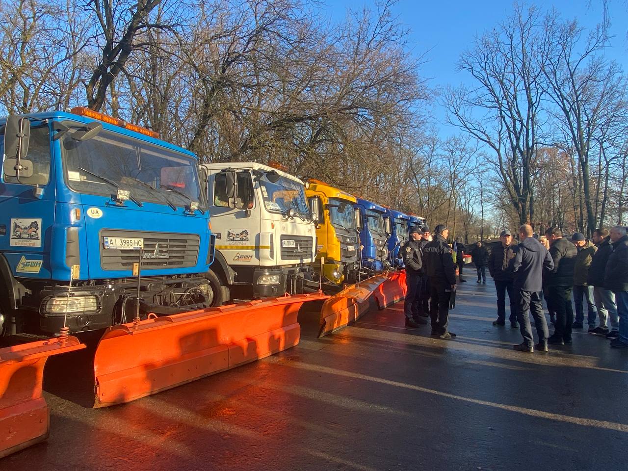 У Броварах провели перевірки комунальної техніки перед зимою