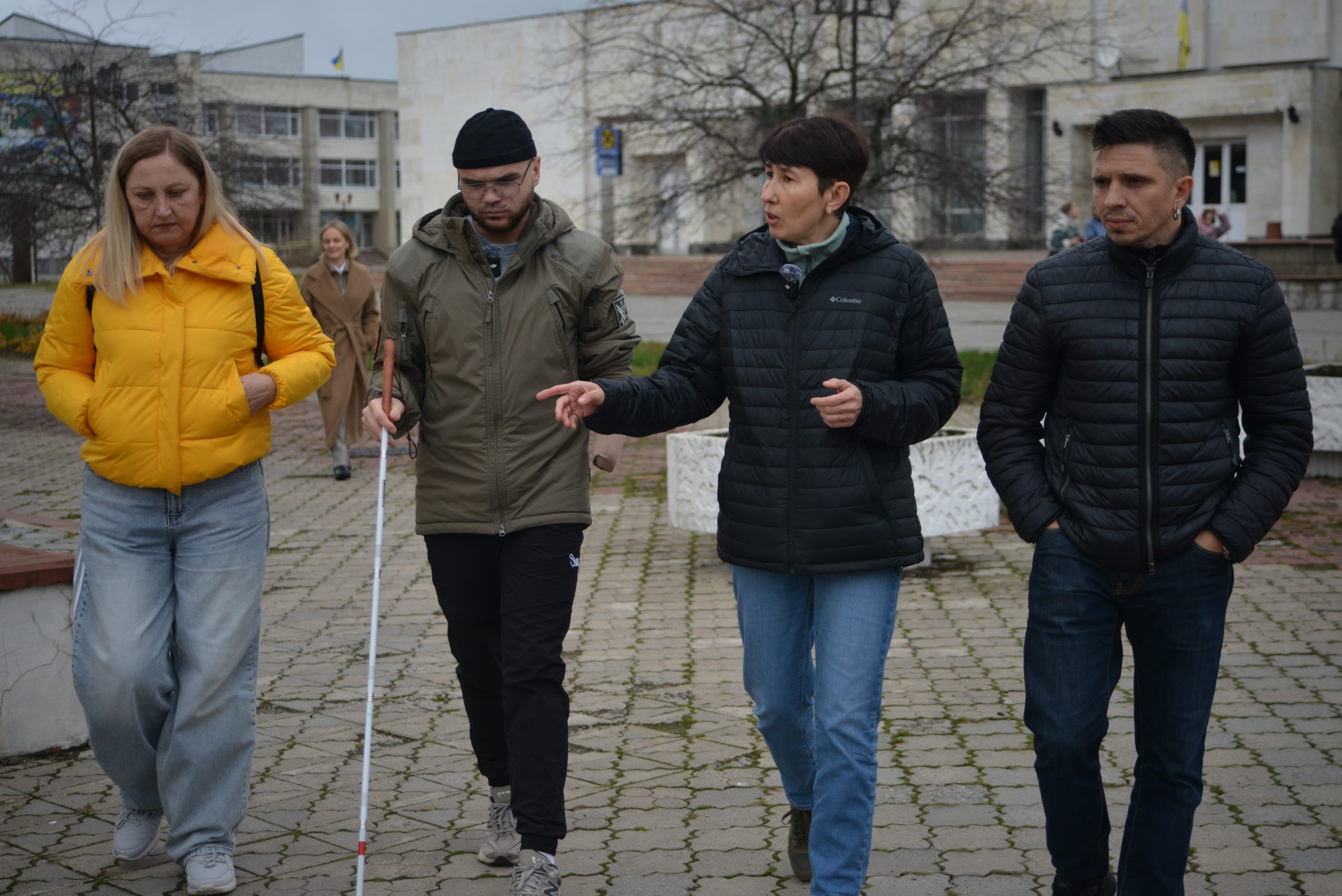 У Славутичі протестували перший безбар’єрний маршрут міста