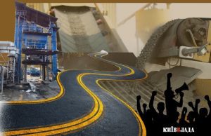 Екологічний конфлікт: Гірська громада просить владу розібратися з виробництвом асфальту на межі з Золочівською громадою