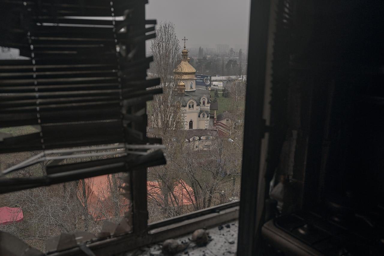 У столиці пошкодження після атаки рф зафіксовано на 18 локаціях, двоє вбитих, десятки постраждалих